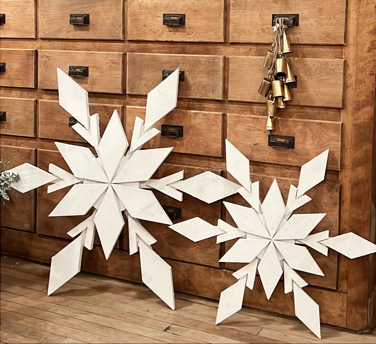 Wood Snowflake - Style B