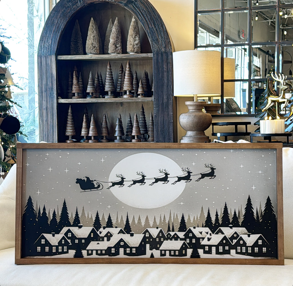 Sleigh Ride Framed Art