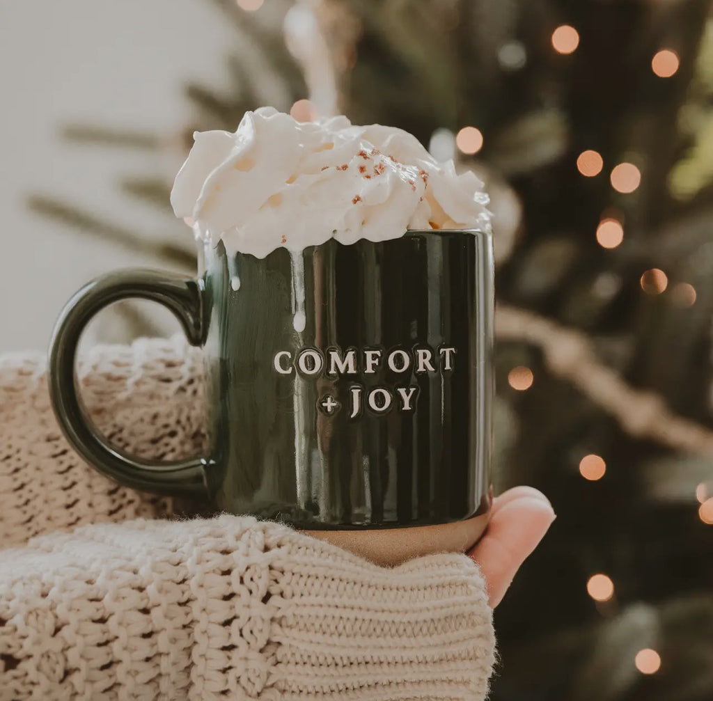 Comfort + Joy Mug - Green