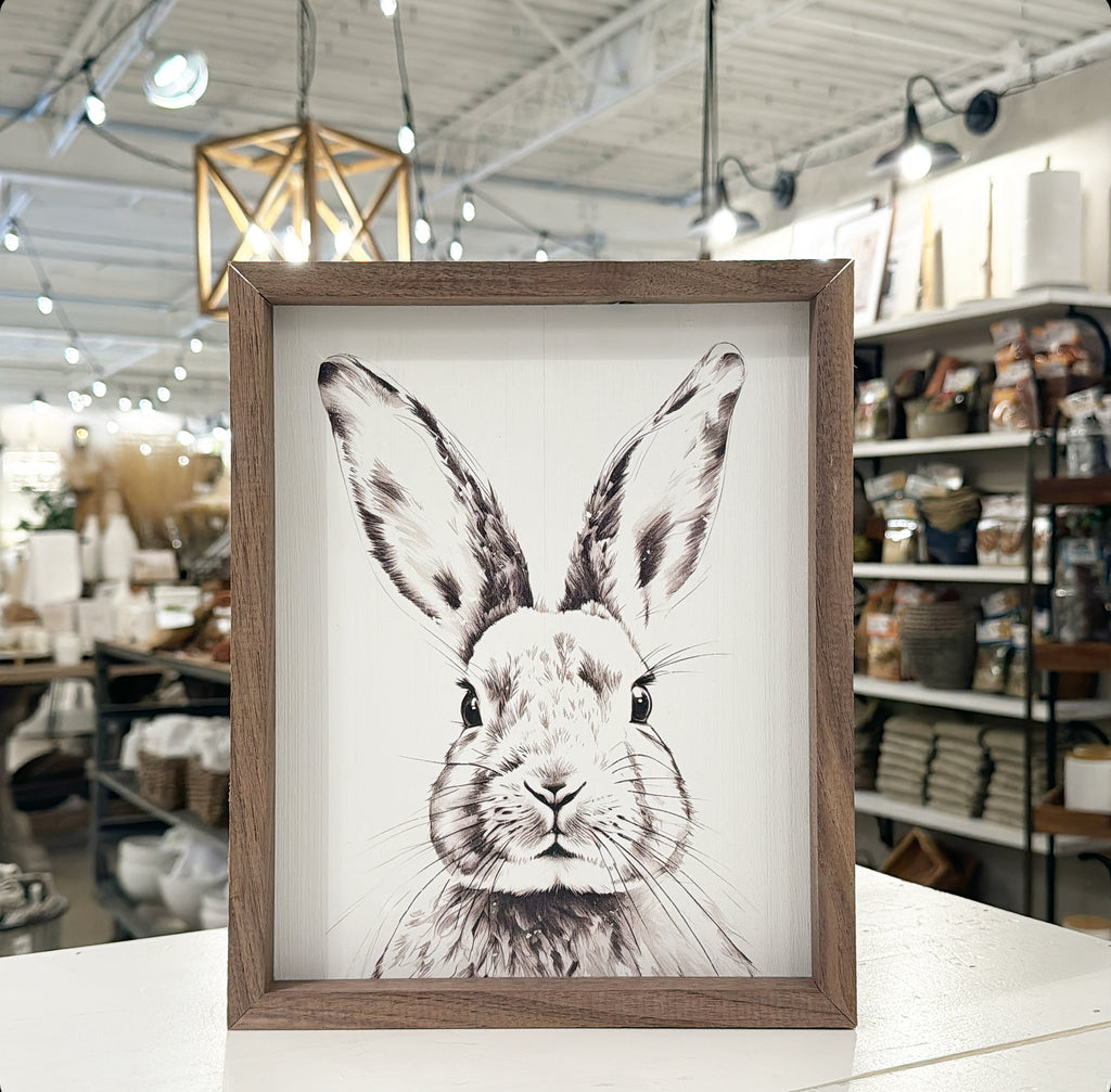 Simple Bunny Sign
