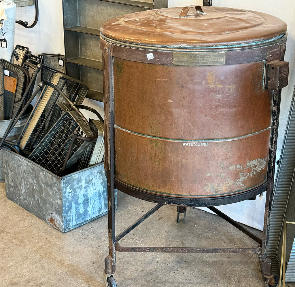 Antique Copper Wash Tub