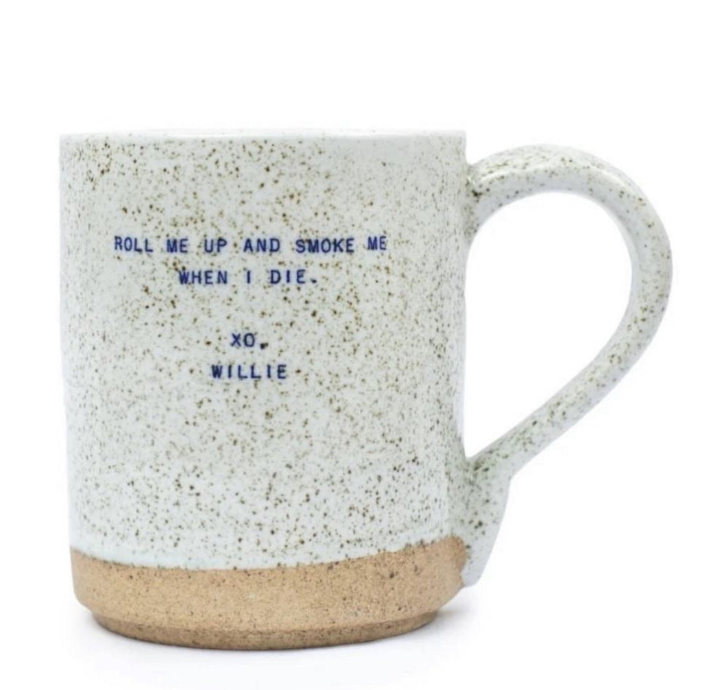 Song Lyric Mug - Willie Nelson