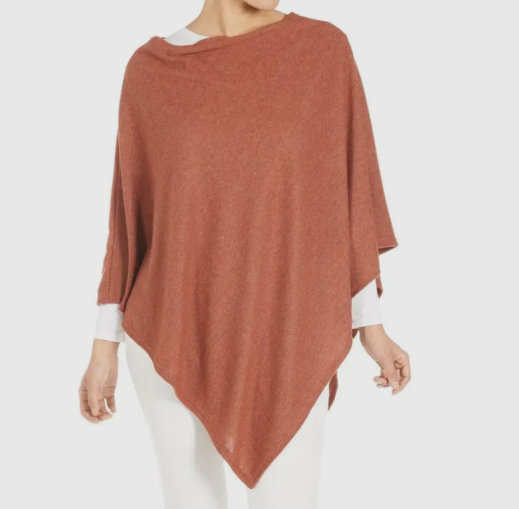 Lightweight Poncho - Rust