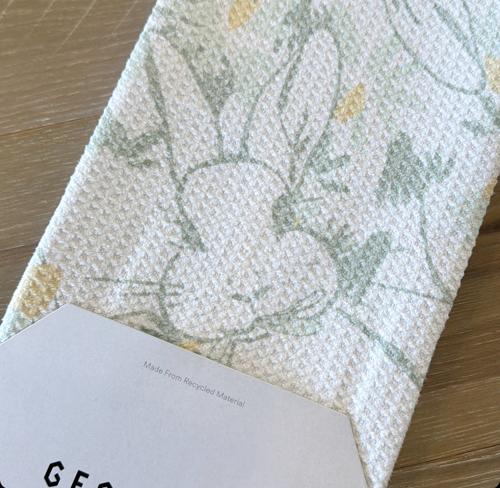 Geometry Bunny Towel #2