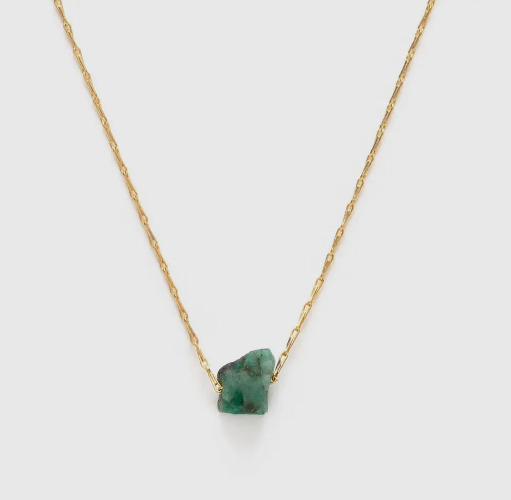 Emerald Stone Necklace