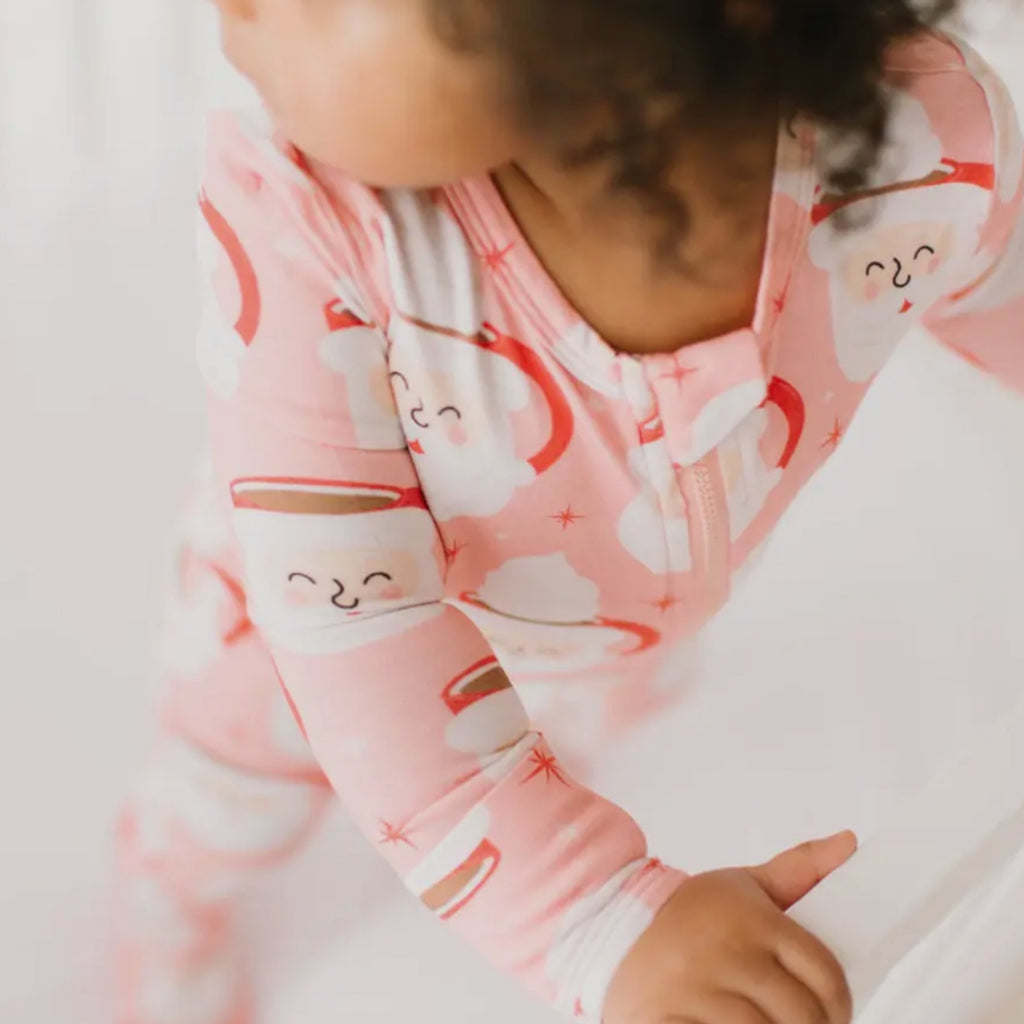 Santa Cocoa Pajamas - Baby & Kids Sizes