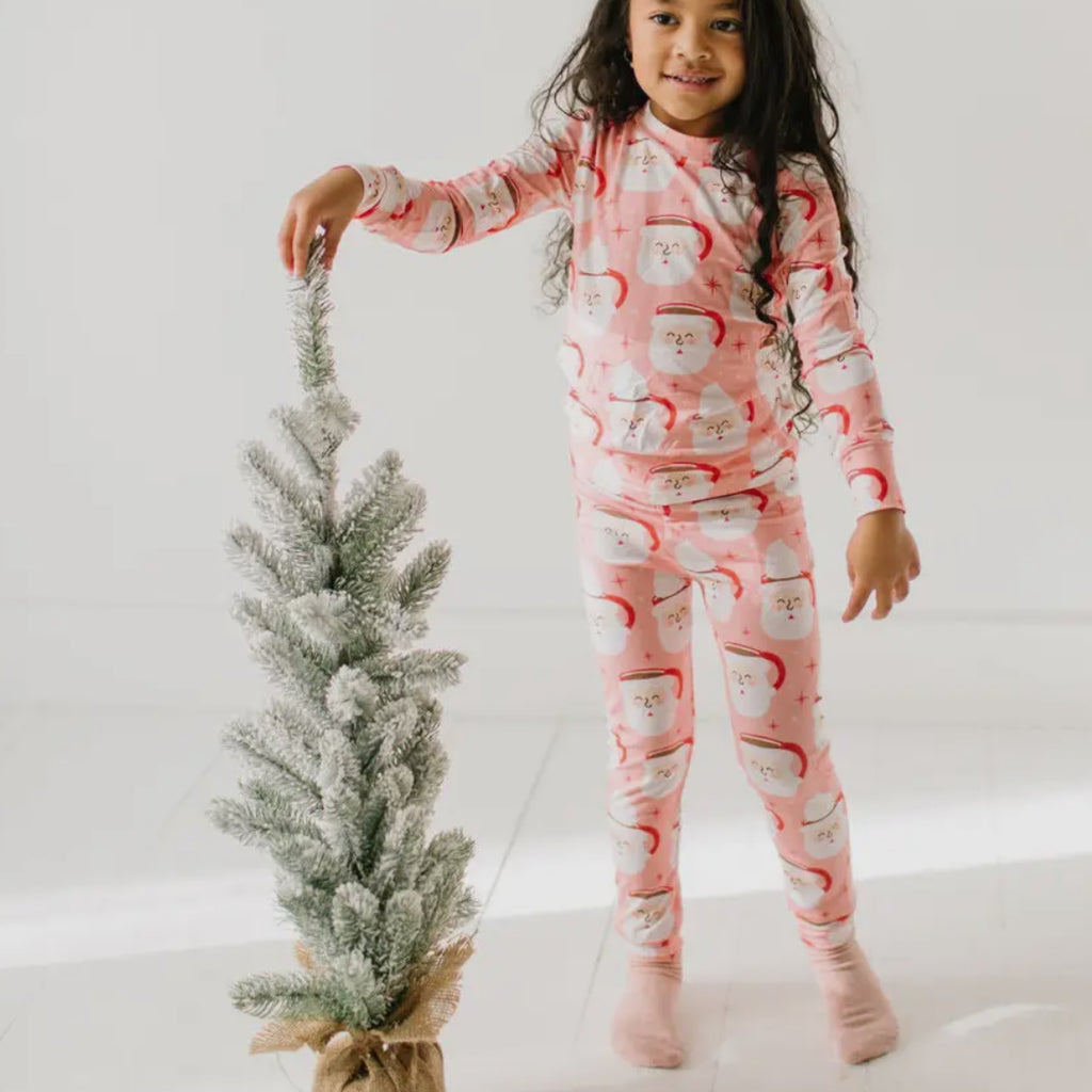 Santa Cocoa Pajamas - Baby & Kids Sizes