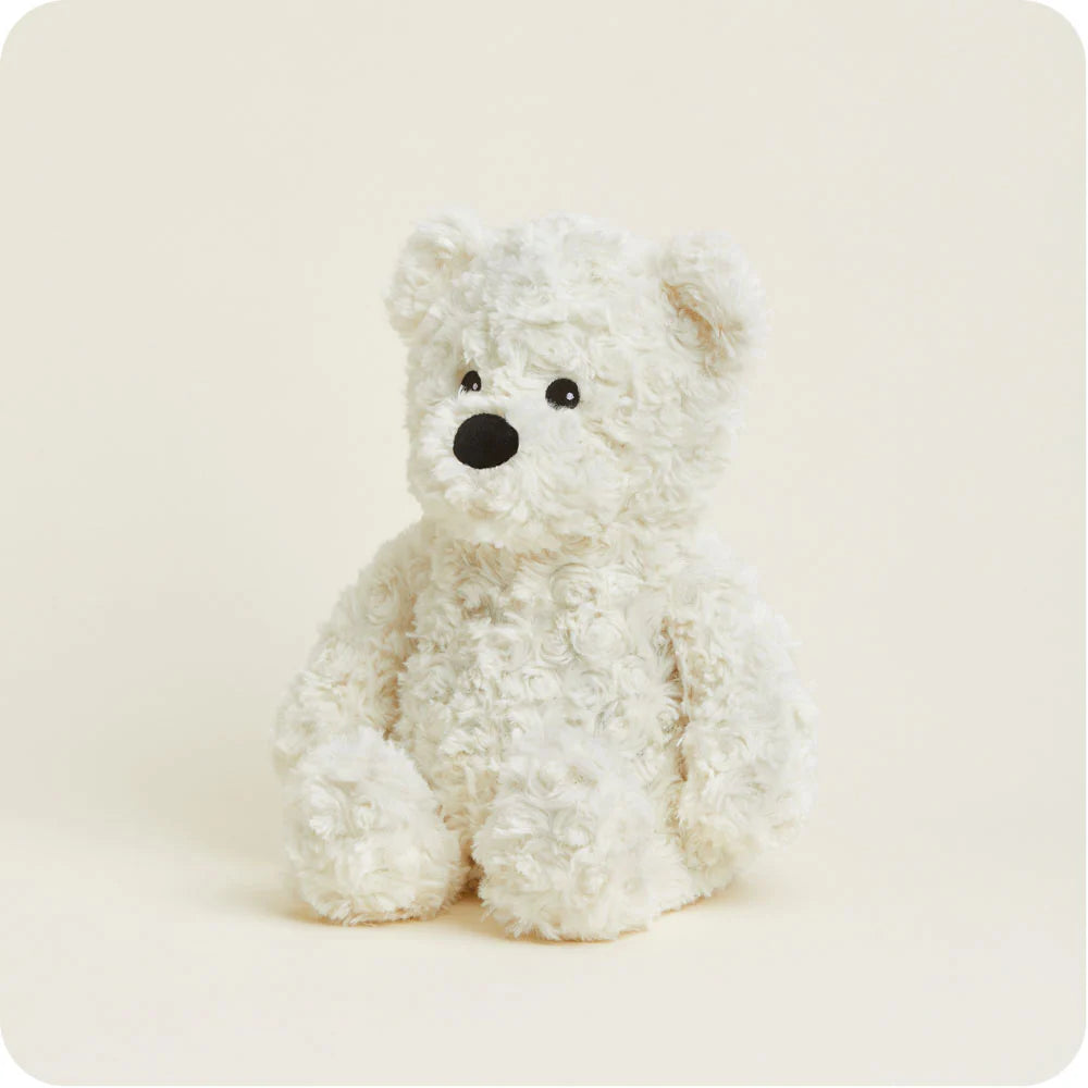 Warmies - Cream Curly Bear