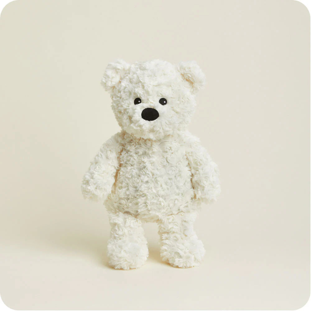 Warmies - Cream Curly Bear