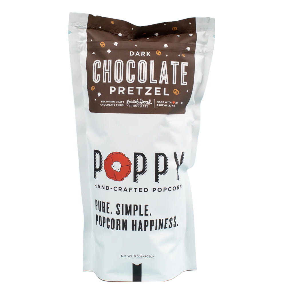 POPPY POPCORN - Dark Chocolate Pretzel