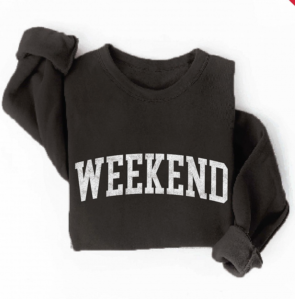 Weekend Sweatshirt - Black