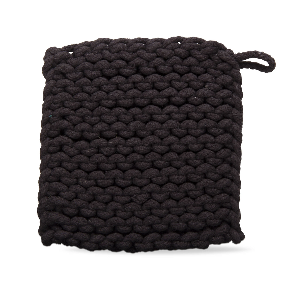 Crochet Trivet - Black