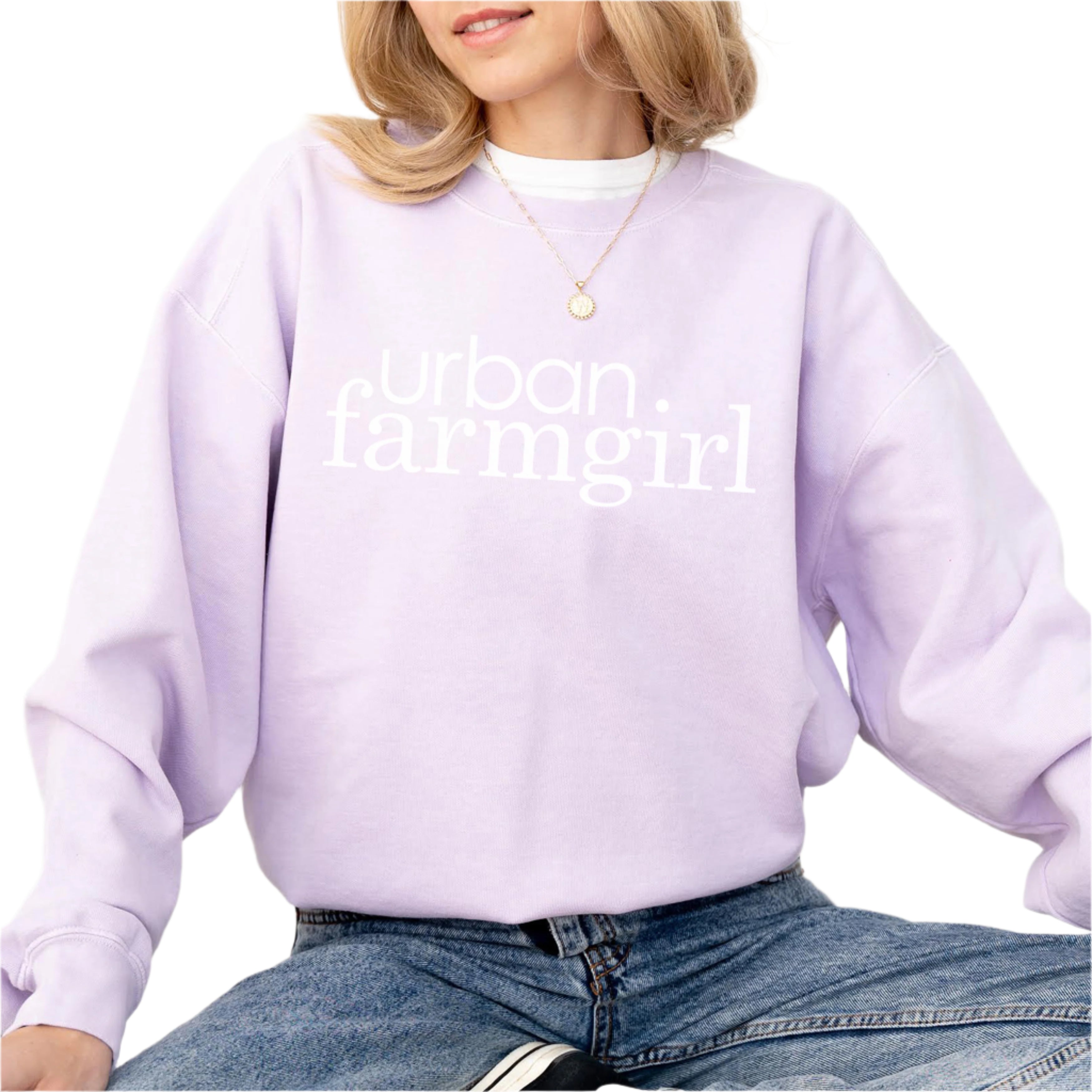 UF Light Purple Crewneck Sweatshirt1