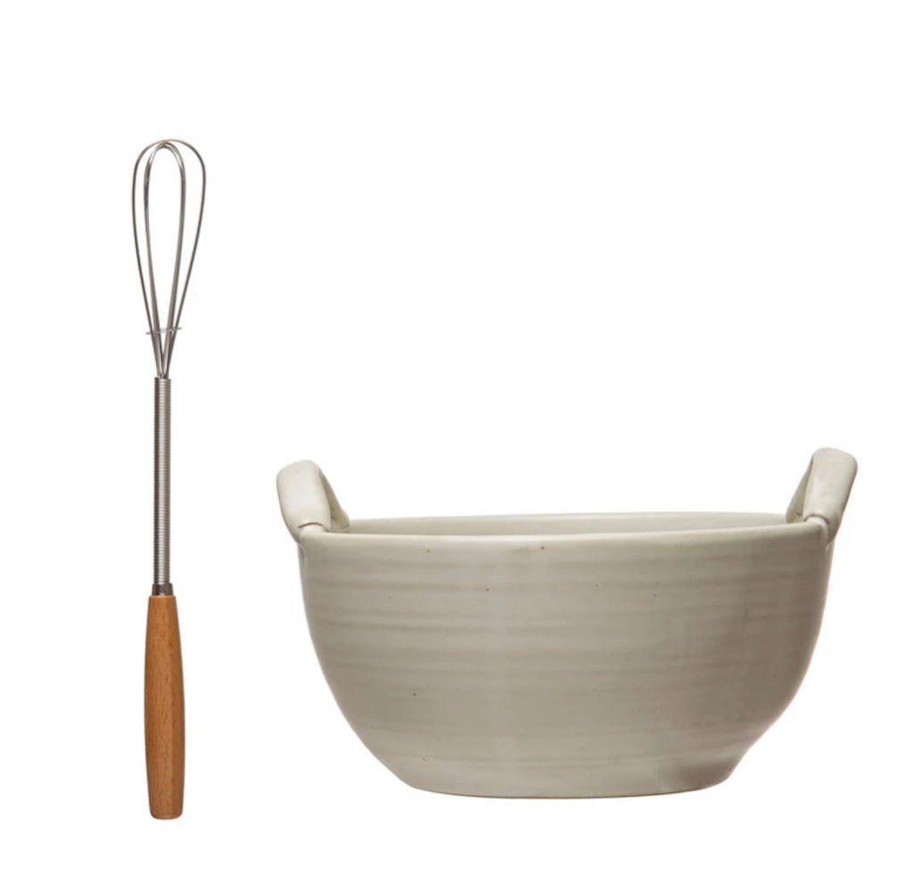 Mixing Bowl with Whisk