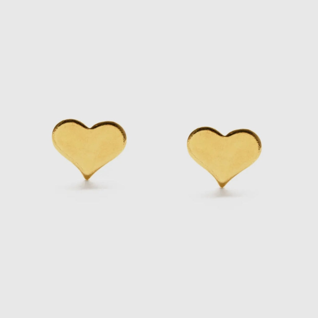 Heart Stud Earrings