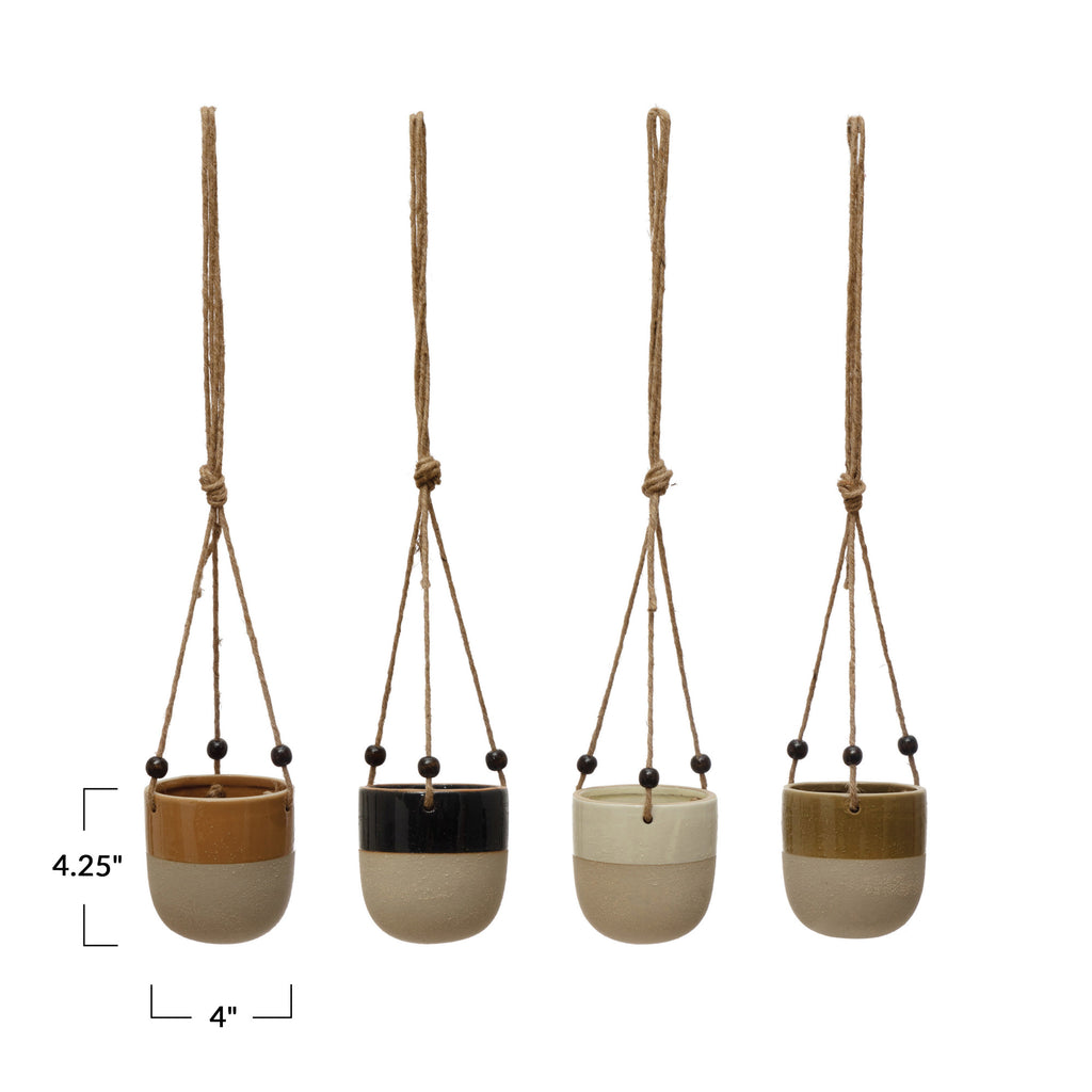Hanging Planter - choose from 4 colors