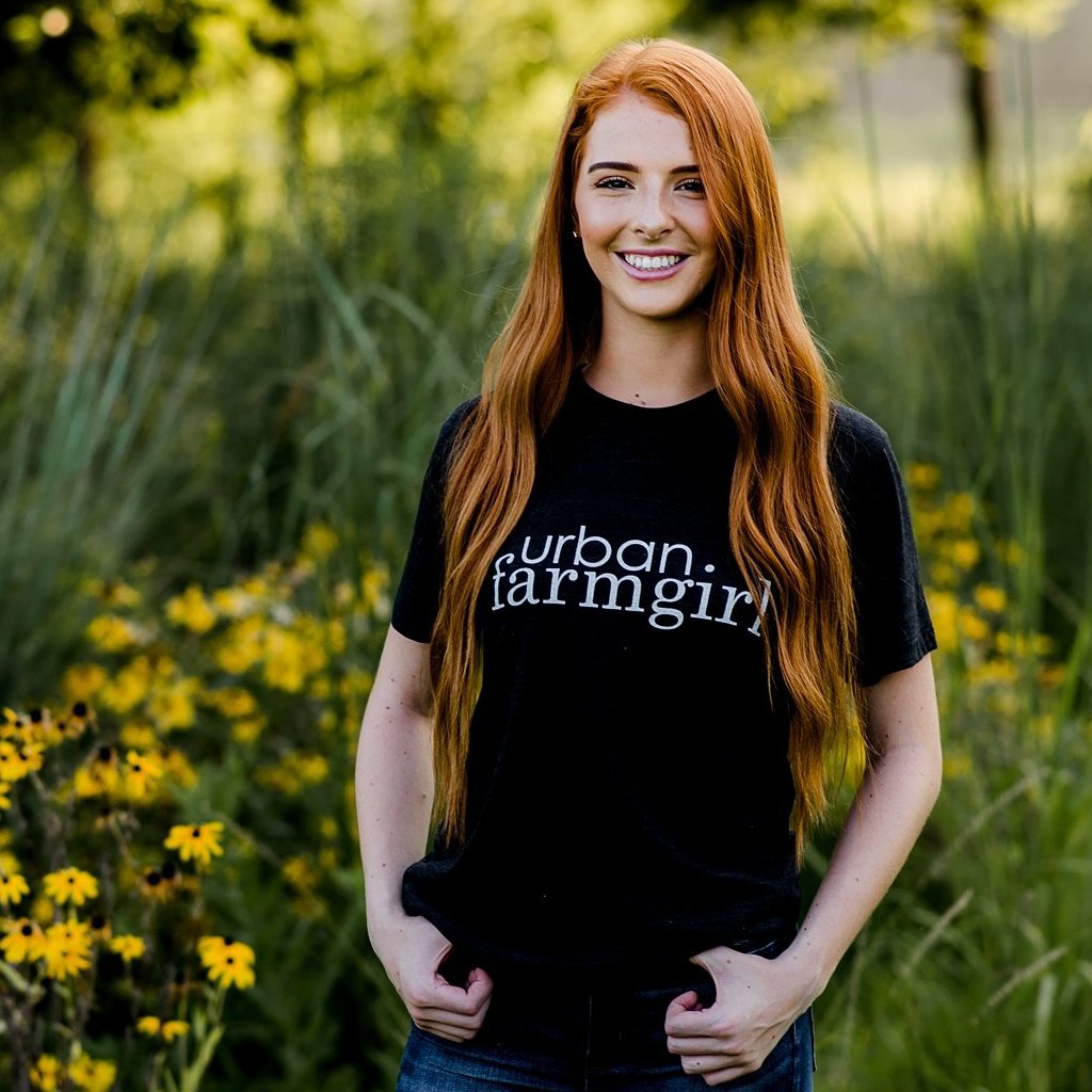 Heather Black Urban Farmgirl T-shirt