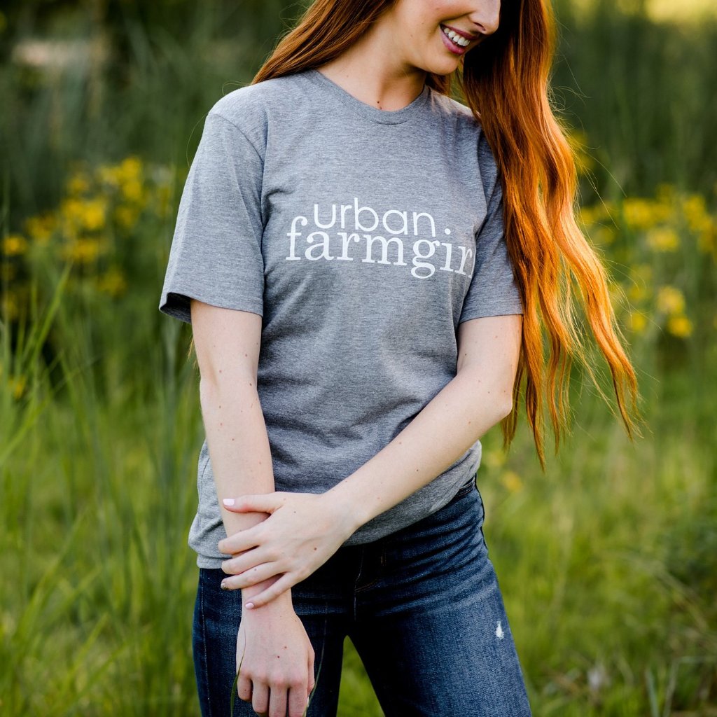 Heather Gray Urban Farmgirl T-Shirt