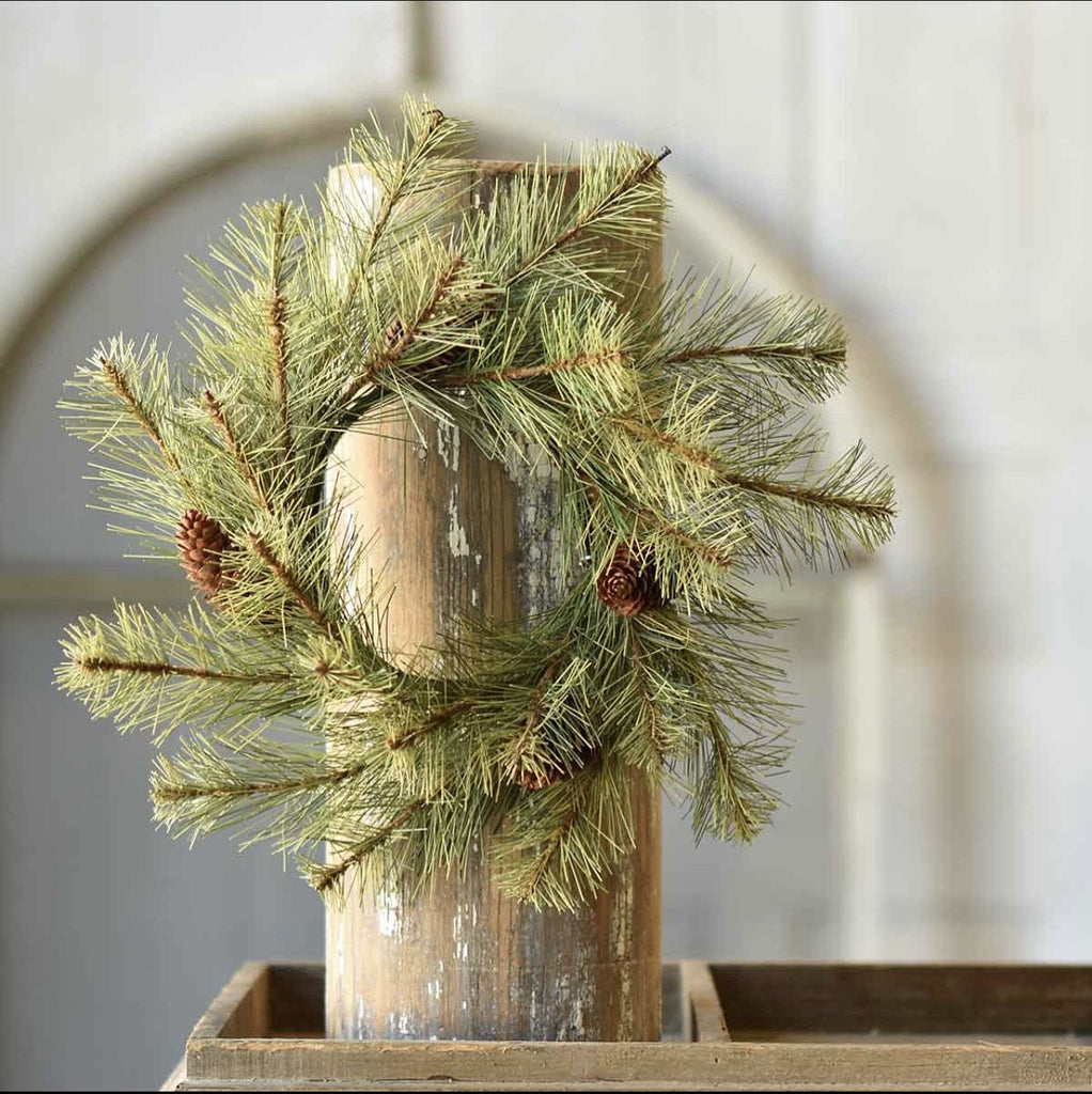 Black Hills Pine Wreath - 17”