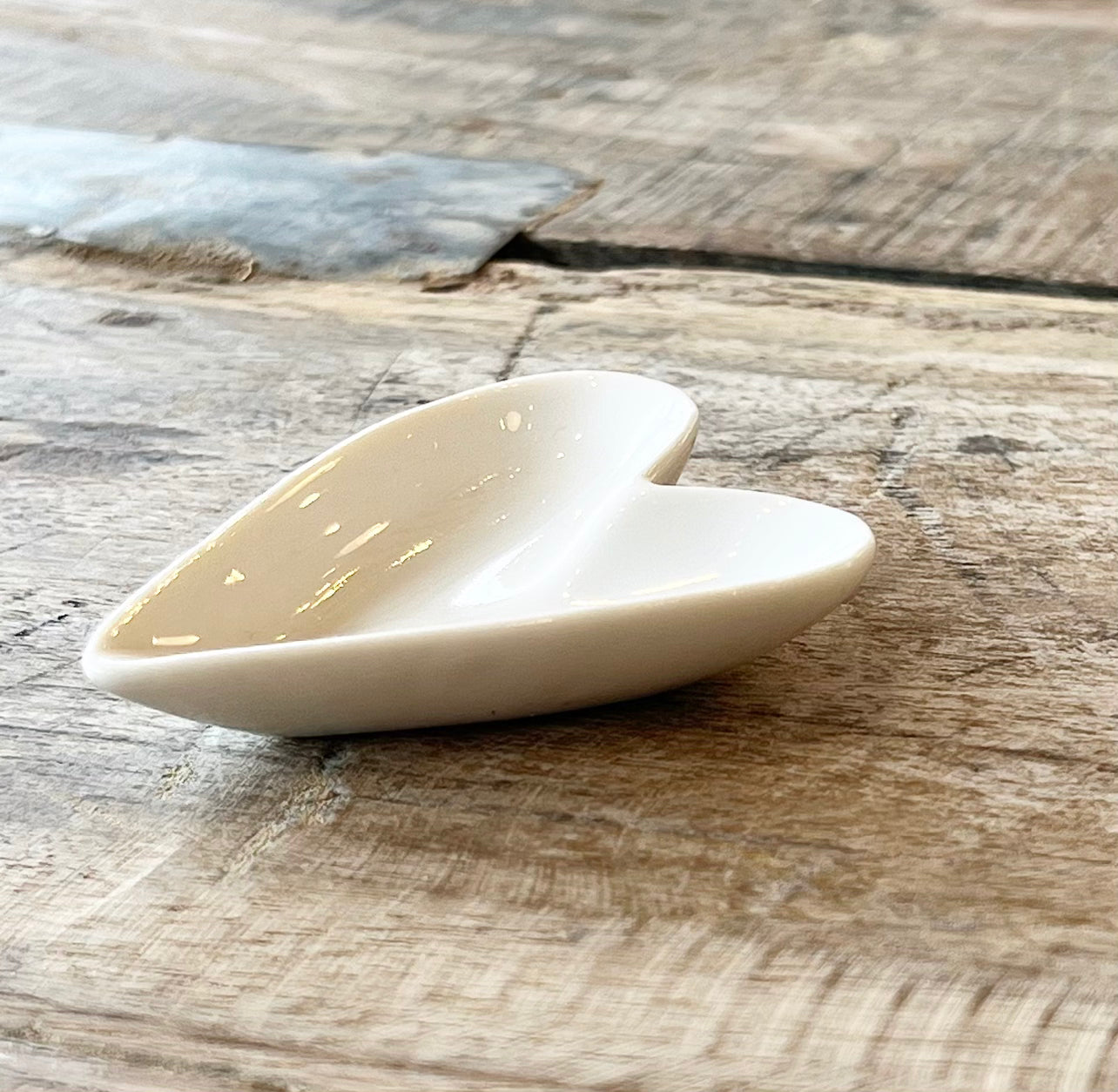 Modern Heart Ring Dish Urban Farmgirl