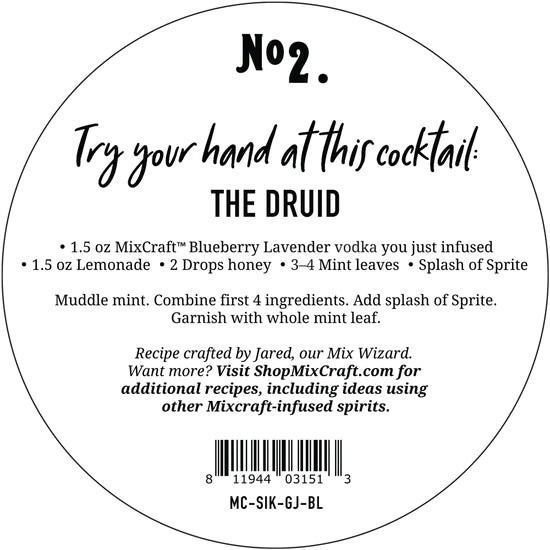 Mixcraft Spirit Infusion Kit - 6 flavors