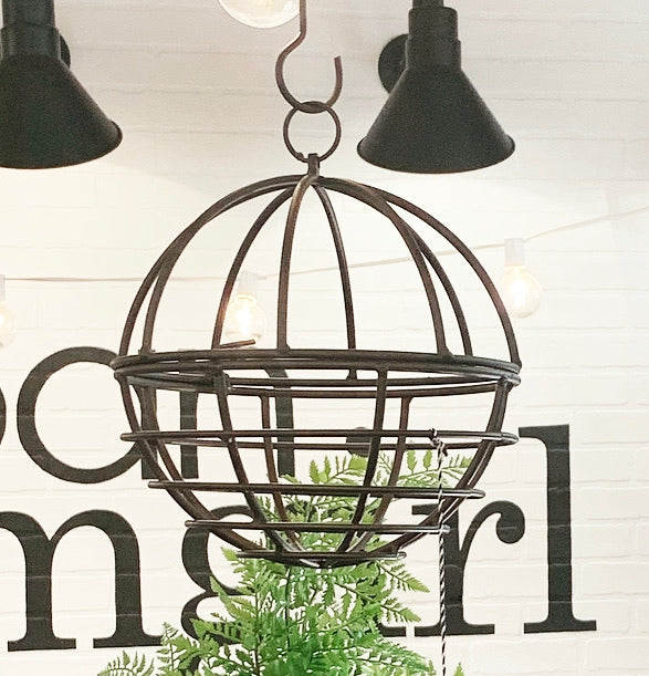 hanging planter sizes Round Hanging Planter