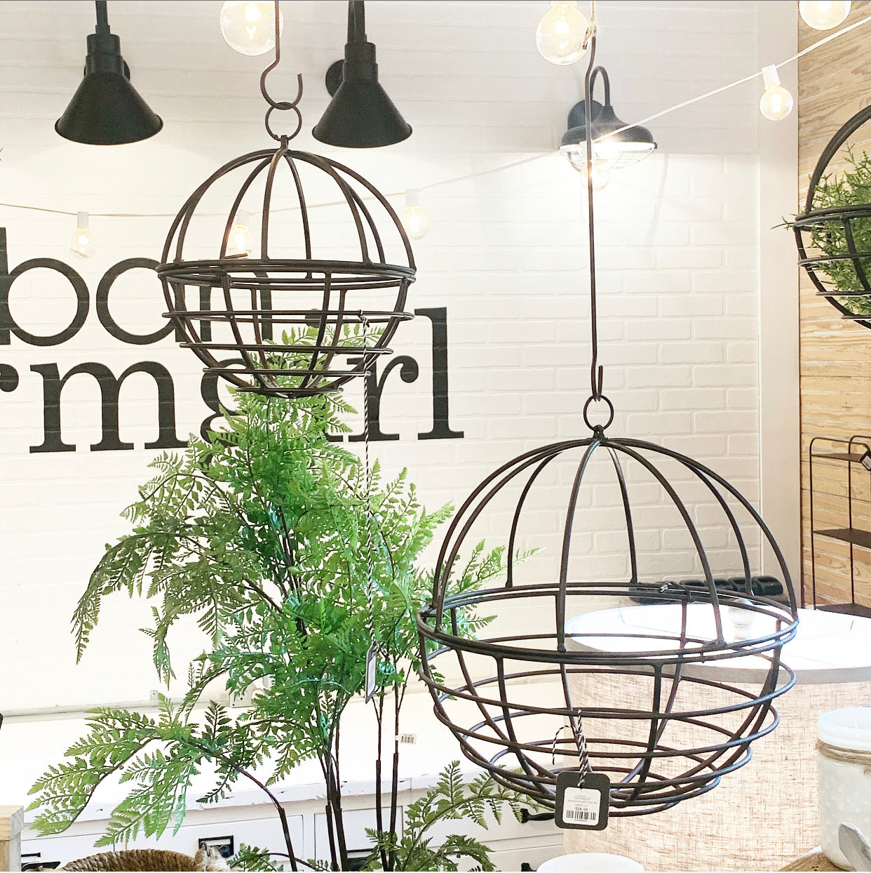 round hanging planter indoor Round Hanging Planter